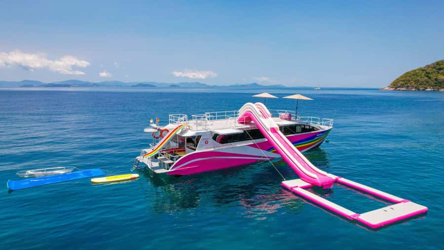 Phuket: Phi Phi Khai or Maiton Island by Speedboat/Catamaran - Maiton Island upgrade: more toys, a second snorkel, and skipping Khai