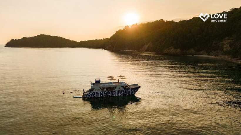 Phuket: Phi Phi Maiton Island Sunset Premium Catamaran Tour - Snorkeling Around Phi Phi: Reef Time That Fits the Day