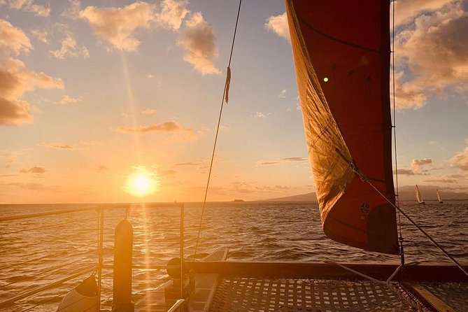 Polynesian Canoe Sunset Sail - From Waikiki Out on the Water: What the Early Sail Feels Like