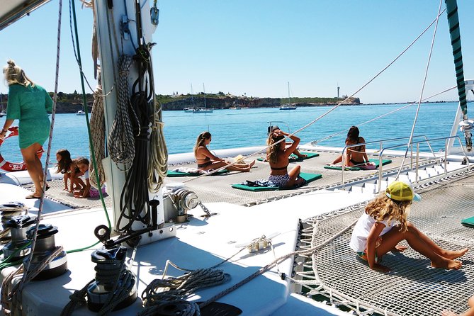 Portimao: Benagil Caves & Coastline - Catamaran - The route: yellow sand beaches, fishing villages, and two lighthouse moments