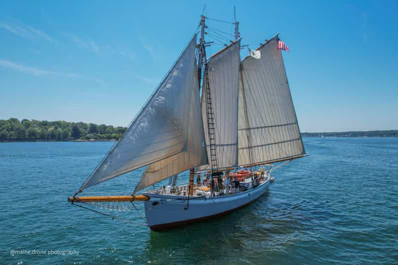 Portland, Maine: Coastal Windjammer Sailing Cruise - Picnic Plan: Bring Lunch or Dinner and Add Your Own Drinks