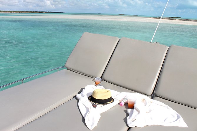 Private 4 Hour Power Catamaran Excursion in Grace Bay - Half Moon Bay: the sand-and-lunch stop that anchors the day