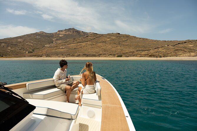 Private 5-Hour Cruise on Ultra Luxury Brand-New Yacht in Mykonos (Nevma) - Swim-and-play kit: snorkel gear and SUP when weather cooperates