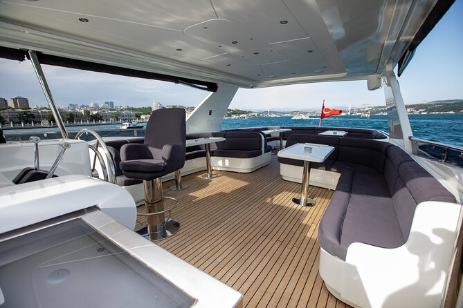 Private Bosphorus Sightseeing Cruise on Luxury Yacht - Dolmabahçe Palace and Ortaköy Mosque: the European shore, seen in calm motion