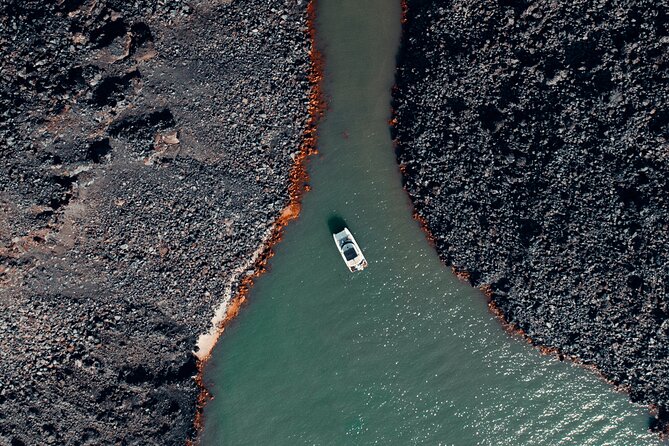Private Caldera Cruise with Power Catamaran ENJOY incl. Meal & Drinks - The onboard meal: Greek appetizers, BBQ choices, fruit, and dessert