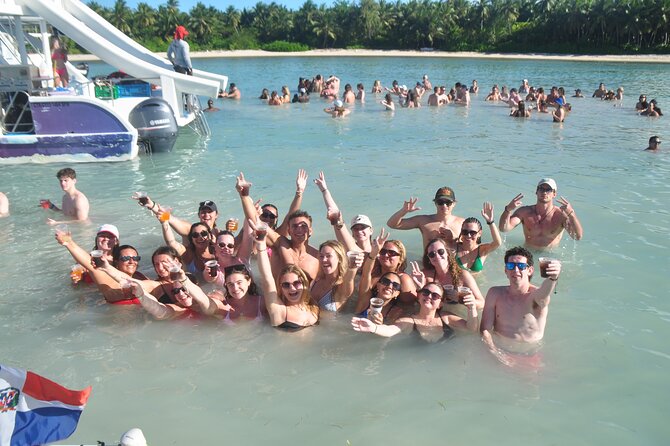 Private Catamaran Cruise with Slide & unlimited drinks - Stop 1: Snorkeling, Slide Time, and the Drink-First Warning