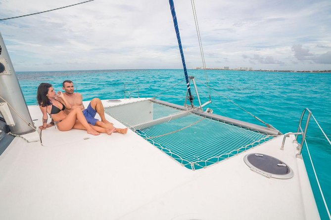 Private Catamaran from Cancun to Isla Mujeres | For up to 30 pepl - Stop 2 Playa Norte Swim: Your Isla Mujeres Break