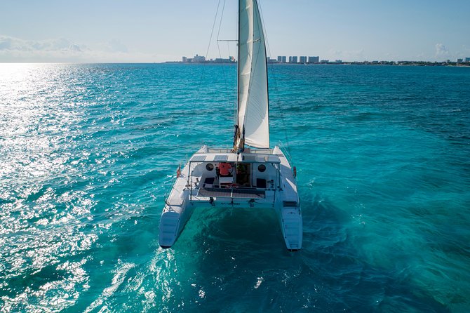 Private Catamaran from Cancun to Isla Mujeres | For up to 40 pp - Price and value for a private charter: what $2,231 per group really means
