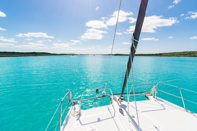Private Catamaran Tour - Cenotes, Stromatolites, and Seeing the Lagoon’s Source System