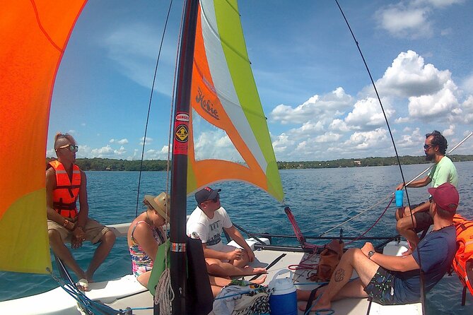 Private Eco-Tour on a Recreational Catamaran with Kayaks Included - Lake Bacalar: islands, cenotes, and swim time that feels like the point