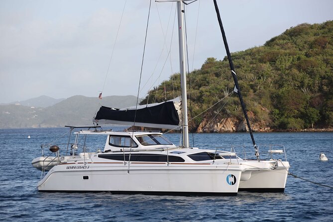 Private Full Day, Fun Day Aboard SY Mazu - Luxury Gemini Legacy Catamaran - The drink setup: rum punch, beer, and staying in vacation mode