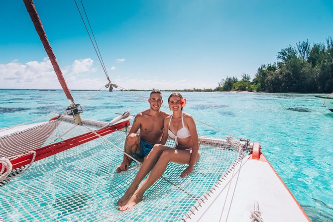 PRIVATE Half Day Tour : Moorea Snorkeling & Sailing on a Catamaran named Taboo - Taboo on the water: what the setup feels like