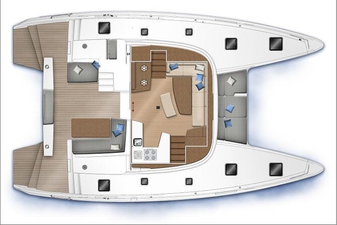Private Luxury Charter Aboard New Multi-Deck Lagoon Catamaran - Named captains and what you can look for in their style