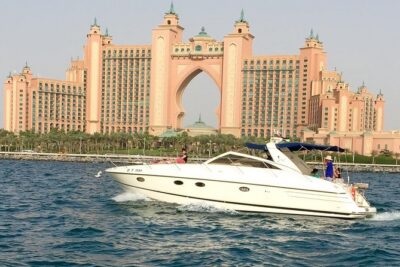 Private Luxury Everest Yacht Cruise from Dubai Marina - What the skipper really gives you: swim breaks and music-friendly cruising