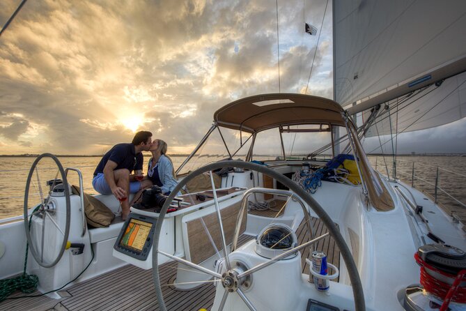 Private Luxury Sunset Sail on the 50ft Sailing Yacht Fate BYOB - Why a 50ft private sunset sail is worth doing in Charleston
