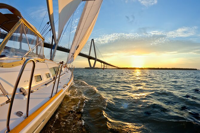 Private Luxury Sunset Sail on the 50ft Sailing Yacht Fate BYOB - Fort Sumter moments: when you get the chance to sail closer