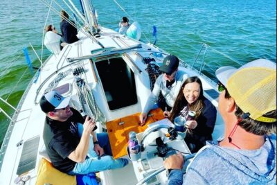 Private Luxury Yacht Charters, BYOB & Dolphins - The Cruise Route: Downtown Charleston, Fort Sumter, and Ravenel Bridge Photos