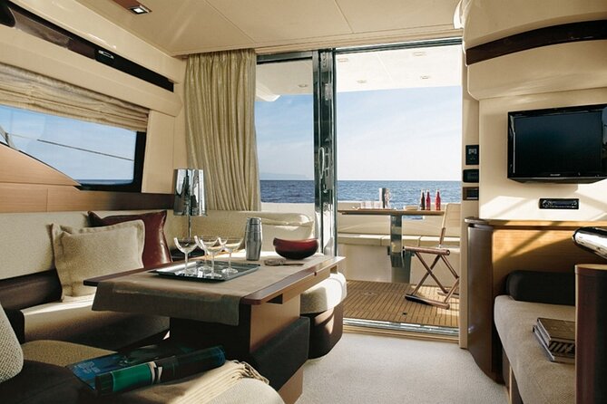 Private Motor Yacht Cruise with BBQ, Open Bar & Transfers - Onboard comfort, BBQ, and open bar: the practical stuff