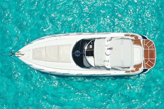 Private Premium Yacht 46FT Rental in Cancún - Nichupte Lagoon to the Bay of Cancun: Mangroves, Bridges, and Swim Stops