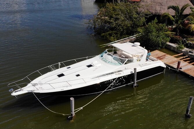 Private Yacht 46ft Sea Ray Snorkel up to 15 pax 23P2 - Meeting point: Calle Sunset Marina, Zona Hotelera