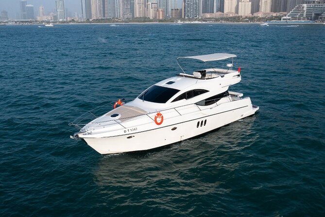 Private Yacht Cruising Rental from Dubai Marina - What the Boat Feels Like: Shade, Space, and Real Lounge Time