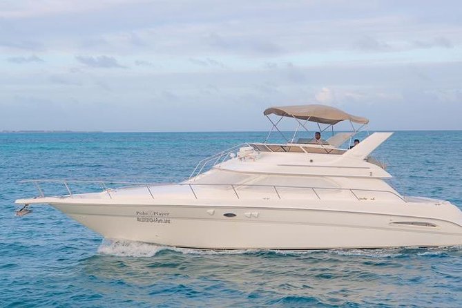 Private Yacht Rental Sea Ray 46ft Cancun 23P3 - From Calle Sunset Marina Into Cancun’s Water World