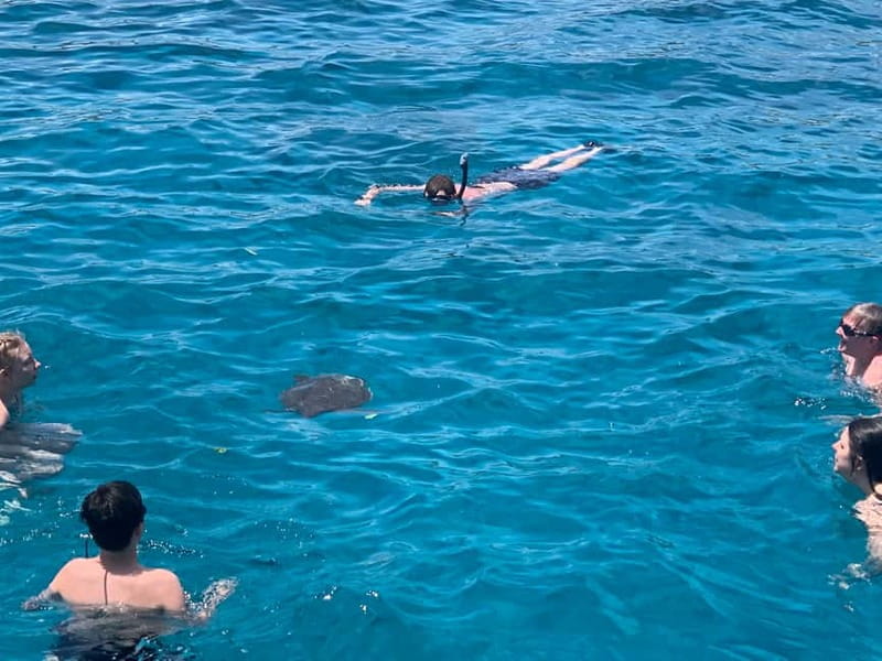 Protaras: Luxury Yacht Cruise with slide, BBQ Lunch & Drink - Meet the St Georgios II: where the views and slide make the day