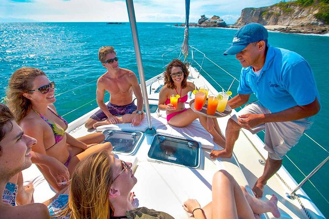 Puerto Vallarta Luxury Sailing with Premium Open bar & lunch - The Water Activities: Swim, Snorkel, and SUP (With Gear)