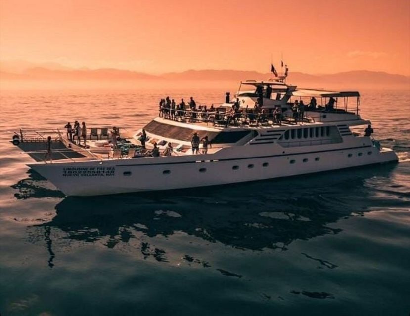 Puerto Vallarta: Mega Yacht Whale Watching Sunset Cruise - Puerto Vallarta to Bahía de Banderas: why this cruise is worth your evening