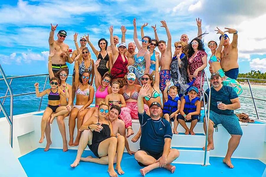 Punta Cana: Catamaran Boat Party with Unlimited Drinks - The natural ocean pool: the calmer payoff