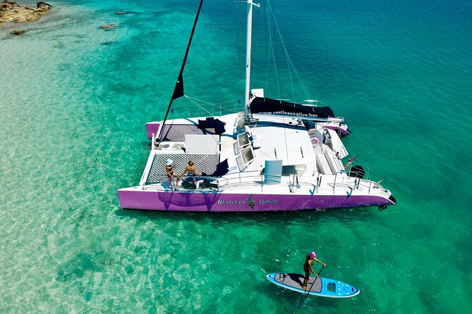Restless Native Catamaran Sail and Snorkel Tour - Rum swizzles, cookies, and the 18+ detail