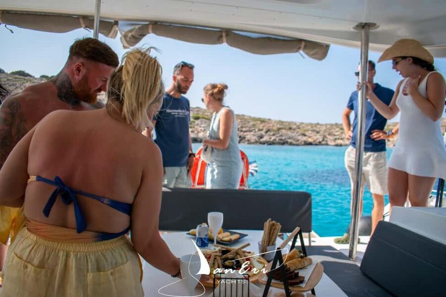Rethymno Premium Catamaran Cruise: Healthy Lunch & Open Bar - Georgioupoli Bay or Skaleta: Where the Day Really Happens