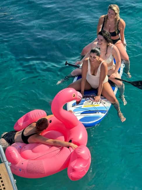Rethymno: Sailing Catamaran Cruise with Meal & Drinks - Snorkeling Gear, SUP, and Safety: Included, Then Actually Used