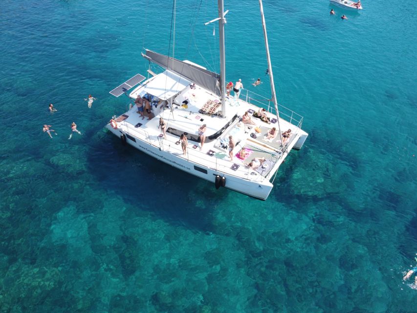 Rhodes: All-Inclusive Catamaran Cruise with Lunch and Drinks - Afandou Caves: the power-catamaran extra that changes the whole day