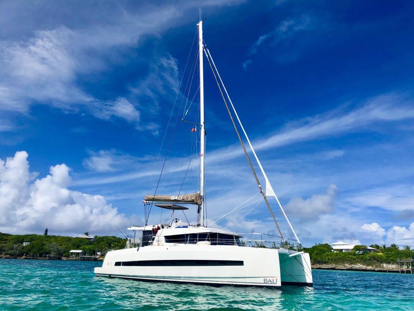Rhodes: All-Inclusive Catamaran Cruise with Lunch and Drinks - Anthony Quinn Bay: where the crew makes snorkel time fun