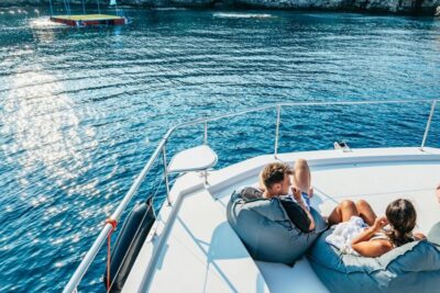Rhodes: Sunset Catamaran Cruise with Dinner Buffet & Drinks - Your Ride: Sailing or Powered Catamaran, Plus Real Comfort