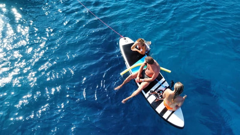 Rhodes: Sunset Catamaran Cruise with Snack, Fruits & Drinks - The Second Cruise Segment and the Build Toward Sunset