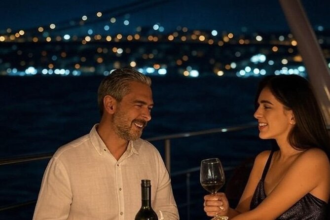 Romantic Night Cruise Live Violinist - Anadolu Hisarı and Rumeli Hisarı: fortresses at the narrow point