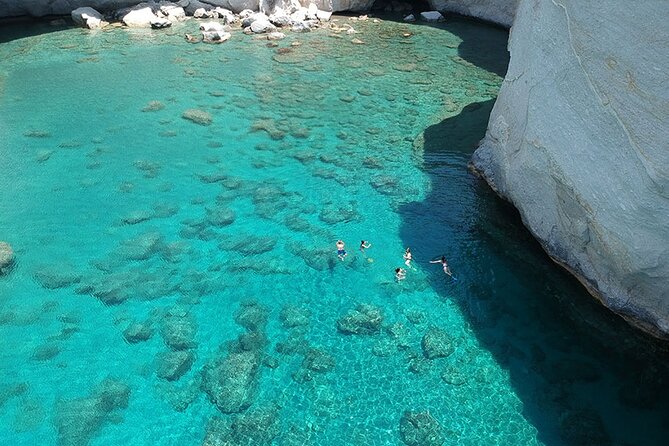 Round of Milos and Poliegos Sailing boat snorkelling cruise - Kleftiko: pirates, caves, and the best snorkeling payoff