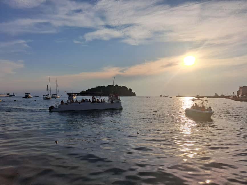 Rovinj: Sunset & dolphin group tours with Catamaran - Practical Tips Before You Go