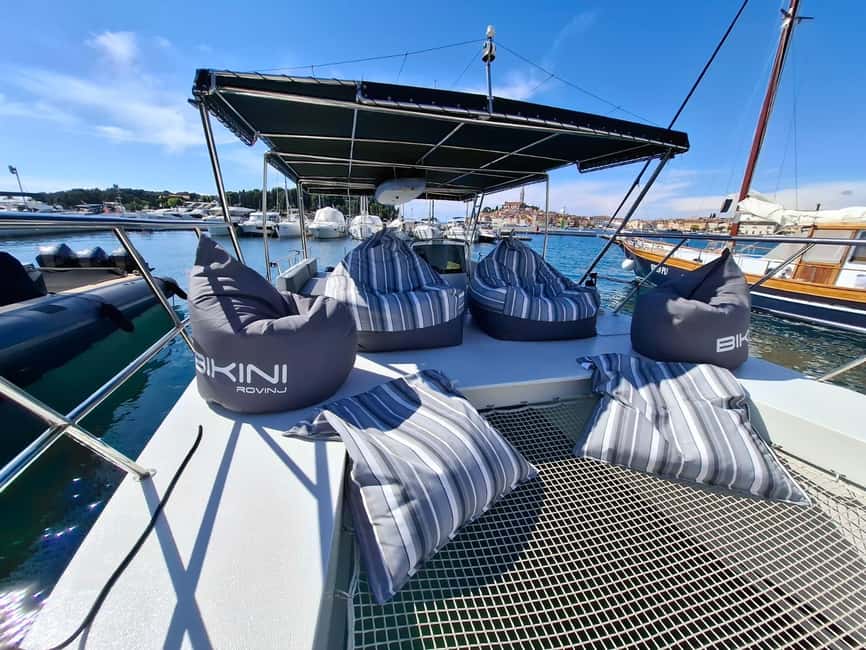 Rovinj: Sunset & dolphin group tours with Catamaran - What You’ll Learn from Massimo During the Sail