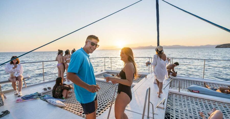 S'Arenal: Sunset Catamaran Cruise with BBQ - Where you board and how to not waste your time