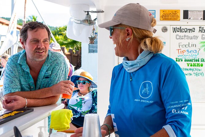 Sail Away on your Private 55-foot Catamaran Charter - The Morning Start: R Bar in Charlotte Amalie