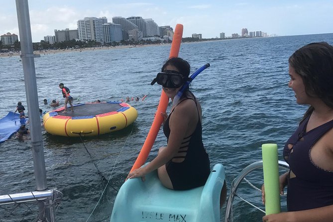 Sail & Splash Excursion in Ft. Lauderdale - Onboard comfort: shaded deck, restrooms, and real snack options