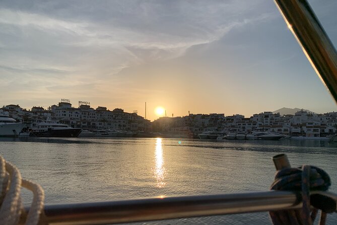 Sailing Adventure: Sailing, Dolphins and Relaxation with Drinks - Meeting at Puerto Banús Area and Getting on Board Fast