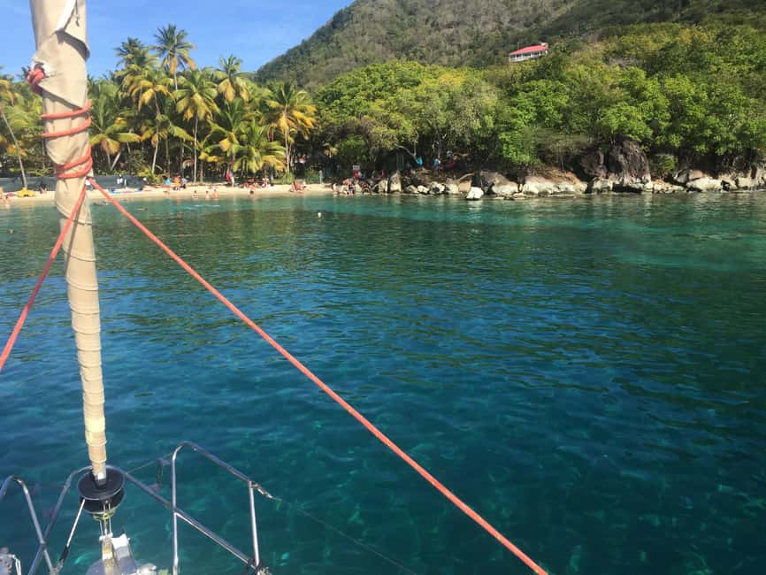 Sailing and Snorkeling Day Tour to Les Saintes - Learning sailing basics on the Inko (and helping at your comfort level)