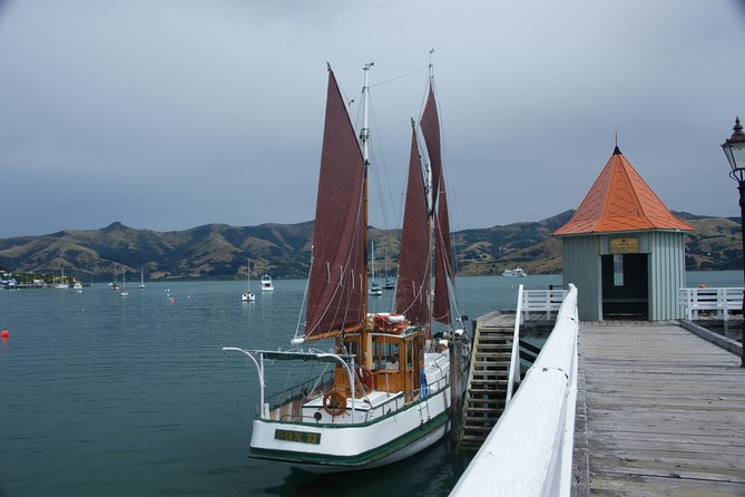Sailing and Wildlife Tour Akaroa Fox II Sailing - Captain Roy and the stories that make the scenery stick