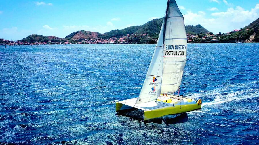 Sailing catamaran in La Baie des Saintes - Key highlights to look for