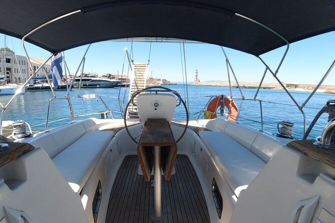 Sailing Cruises Chania - Maherida beach: birds, and the Kri Kri goat spotting moment