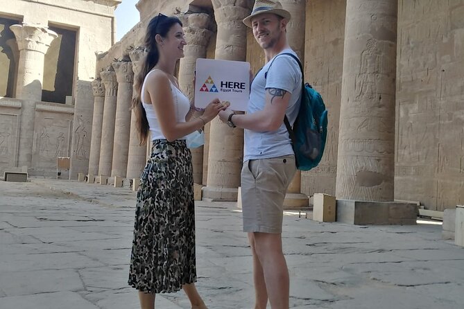 Sailing Nile Cruise from Aswan to Luxor for 2 Nights - Day 1: Aswan market, then check-in and Kom Ombo at sunset